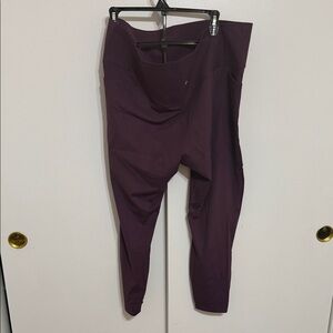 3X HALARA Women's Deep Purple Leggings Ultrasculpt